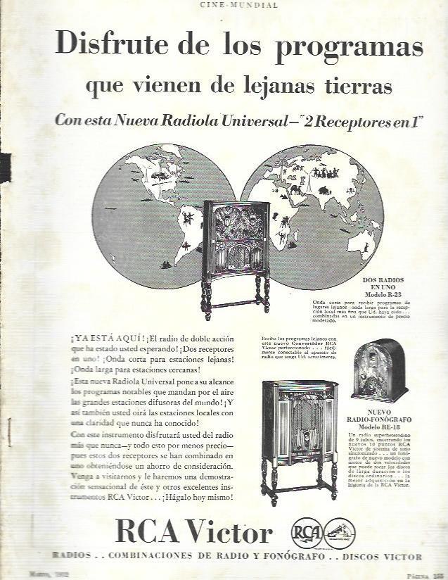 LAMINA 33428: Publicidad de RCA Victor