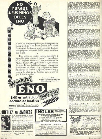 LAMINA 33425: Publicidad de Sal de fruta Eno