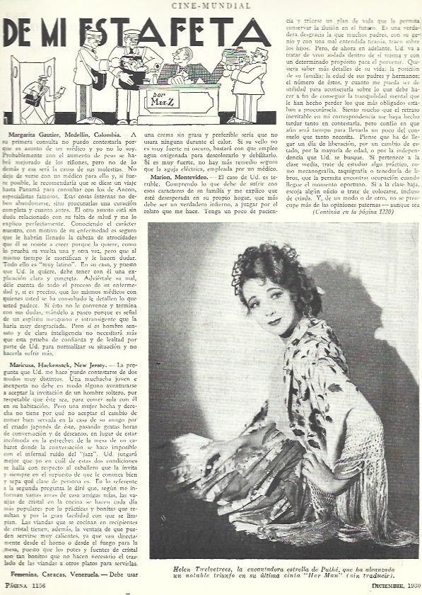 LAMINA 33568: Helen Twelvetress en Her Man