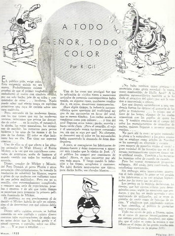 LAMINA 33555: Mickey Mouse y Pato Donald