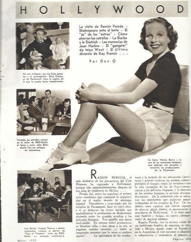 LAMINA 33552: Wendy Barrie