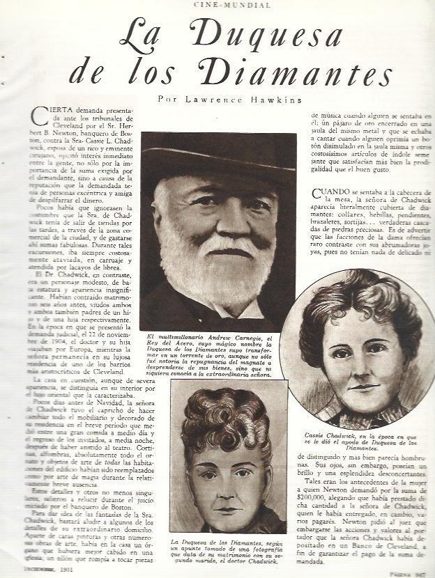 LAMINA 33515: La Duquesa de los Diamantes