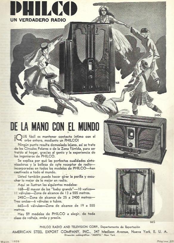 LAMINA 33535: Publicidad de Radio Philco
