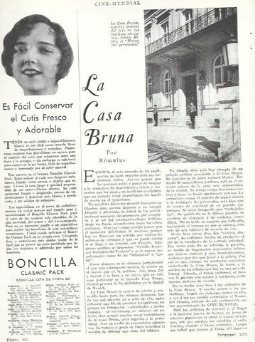 LAMINA 33522: Fachadad de la Casa Bruna en Munich