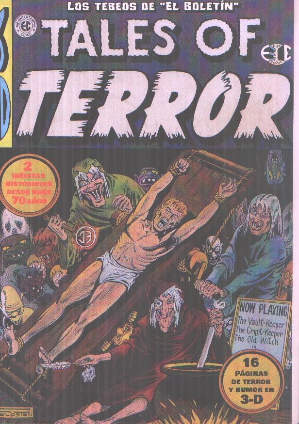 Los Tebeos de El Boletin numero 257: Tales of Terror + gafas 3 D