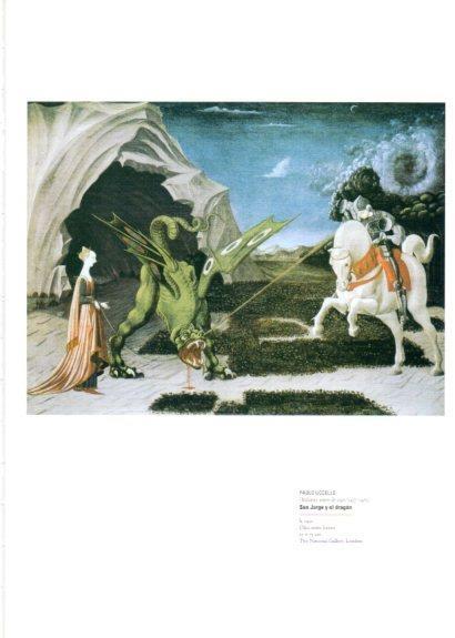 LAMINA V25680: San Jorge y el dragon por P. Uccello