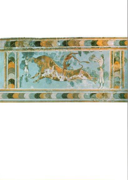 LAMINA V25662: Tauromaquia o el salto del toro, Palacio de Cnossos