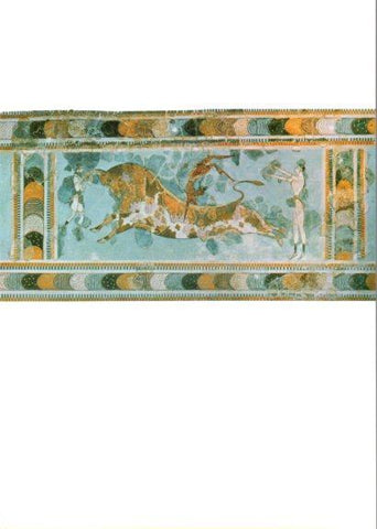 LAMINA V25662: Tauromaquia o el salto del toro, Palacio de Cnossos