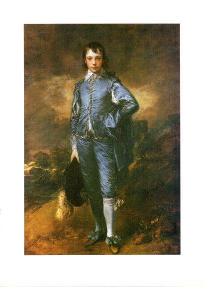 LAMINA V25713: Muchacho azul por T. Gainsborough