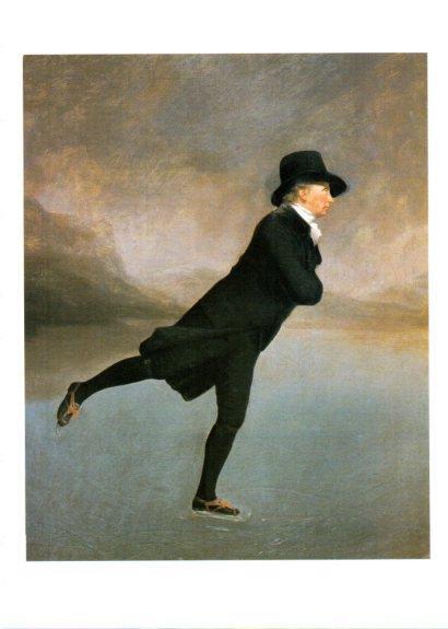 LAMINA V25714: El reverendo Robert Walker por Henry Raeburn