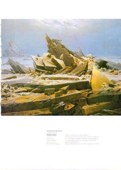 LAMINA V25719: El mar de hielo por Friedrich