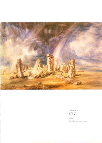 LAMINA V25720: Stonehenge por John Constable