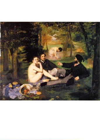 LAMINA V25724: Almuerzo en la hierba por Manet