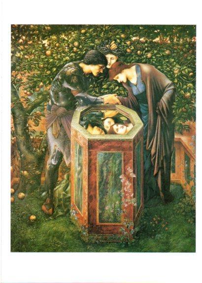 LAMINA V25725: La cabeza siniestra por Burne-Jones