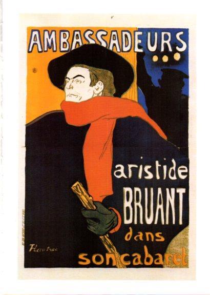LAMINA V25728: Les Ambassadeurs por Toulouse Lautrec