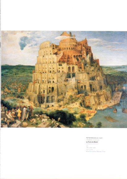 LAMINA V25696: La Torre de Babel por P. Bruegel el Viejo