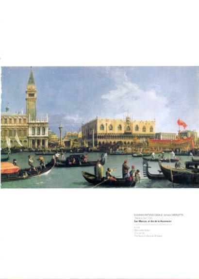 LAMINA V25710: San Marcos el dia de la Ascension por Canaletto