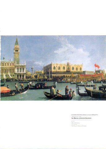 LAMINA V25710: San Marcos el dia de la Ascension por Canaletto