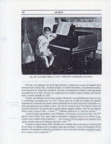 LAMINA V25603: Claudio Arrau con 7 años en Valparaiso