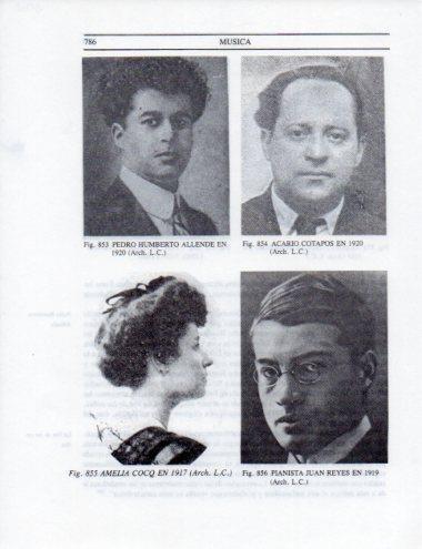 LAMINA V25602: Pedro H. Allende y Acaro Cotapos en 1920