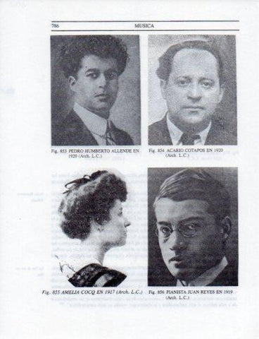 LAMINA V25602: Pedro H. Allende y Acaro Cotapos en 1920