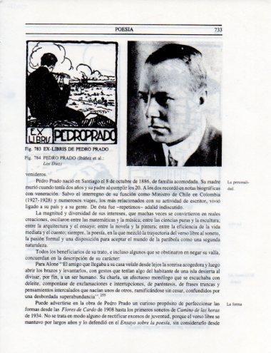 LAMINA V25577: Ex-libris de Pedro Prado
