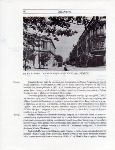 LAMINA V25584: La Alameda de Santiago