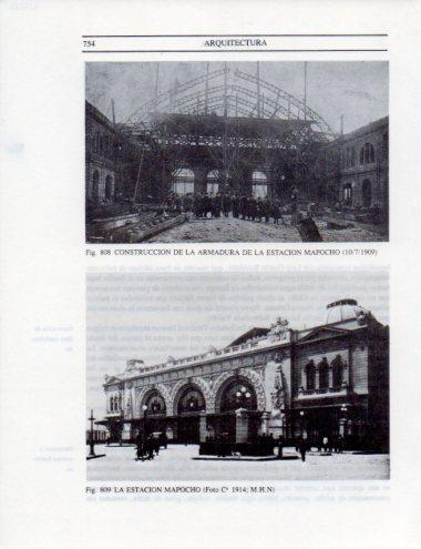 LAMINA V25586: Estacion Mapocho de Santiago