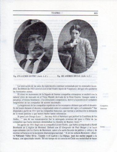 LAMINA V25611: Lucien Guitry y Andres Brule