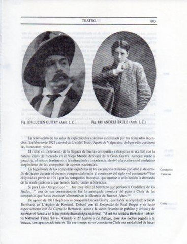 LAMINA V25611: Lucien Guitry y Andres Brule