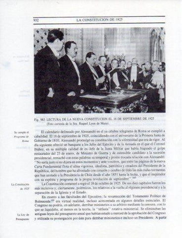 LAMINA V25646: Lectura de la Nueva Constitucion septiembre 1925 