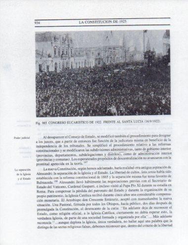 LAMINA V25647: Congreso Eucaristico de 1922 en Santiago