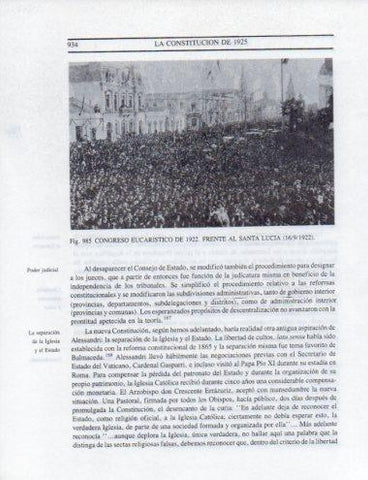 LAMINA V25647: Congreso Eucaristico de 1922 en Santiago