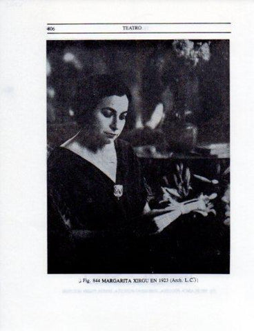 LAMINA V25612: Margarita Xirgu en 1923