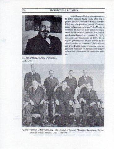 LAMINA V25626: Samuel Claro Lastarria