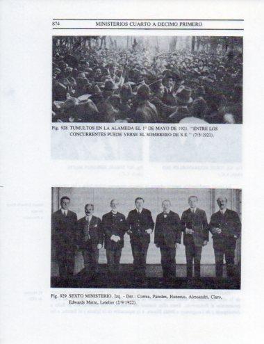 LAMINA V25628: Sexto Ministerio septiembre 1922, Chile