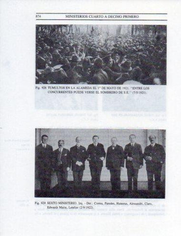 LAMINA V25628: Sexto Ministerio septiembre 1922, Chile