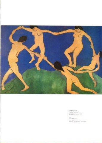LAMINA V25735: La danza primera version por Matisse