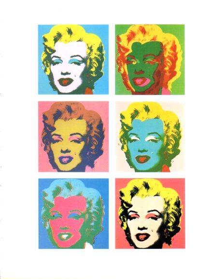 LAMINA V25747: Marilyn Monroe por Andy Warhol