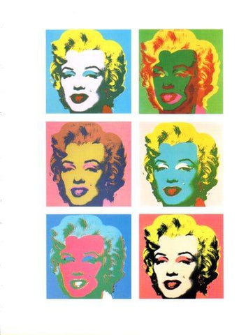 LAMINA V25747: Marilyn Monroe por Andy Warhol