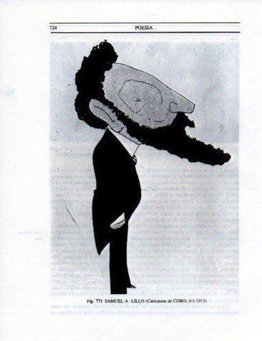 LAMINA V25572: Samuel A. Lillo por Coro caricatura