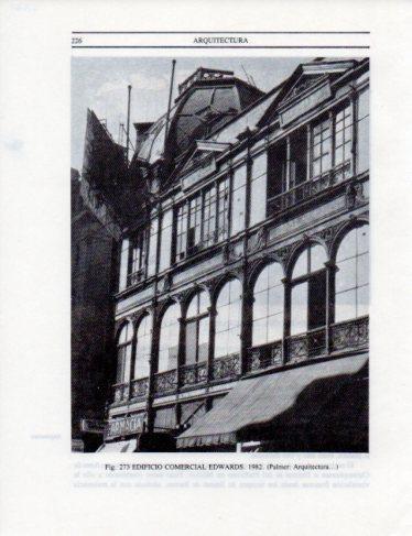 LAMINA V25363: Edificio comercial Edwards en Santiago