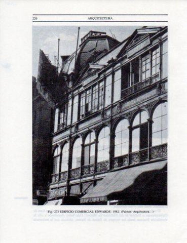 LAMINA V25363: Edificio comercial Edwards en Santiago