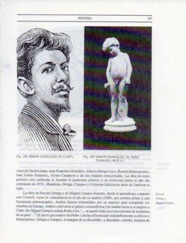 LAMINA V25369: El Niño taimado escultura por Simon Gonzalez