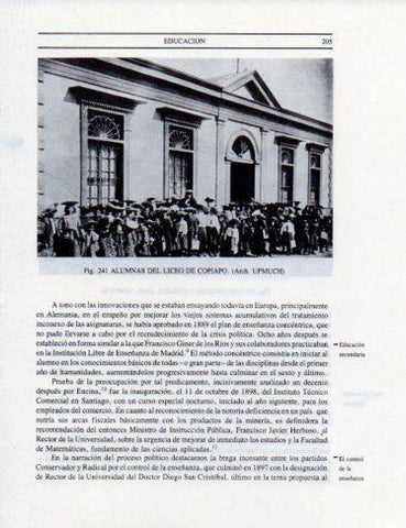 LAMINA V25353: Alumnas del Liceo de Copiapo, Chile