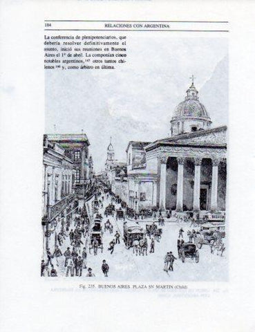LAMINA V25348: Plaza de San Martin, Buenos Aires