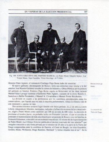 LAMINA V25397: Junta Ejecutiva del Partido Radical de Chile 1906
