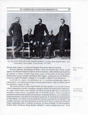 LAMINA V25397: Junta Ejecutiva del Partido Radical de Chile 1906