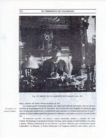 LAMINA V25399: Riesco en su gabinete de trabajo