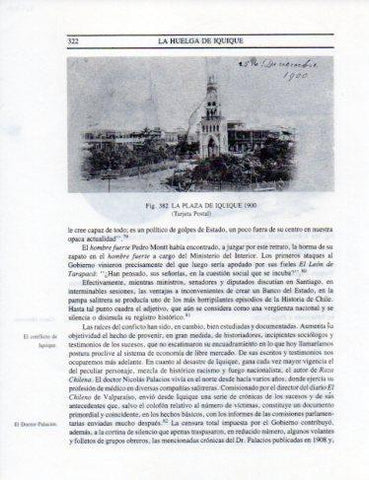 LAMINA V25404: Plaza de Iquique en 1900